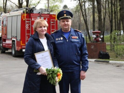 Лучших огнеборцев наградили грамотами и медалями Новости Красногорска 