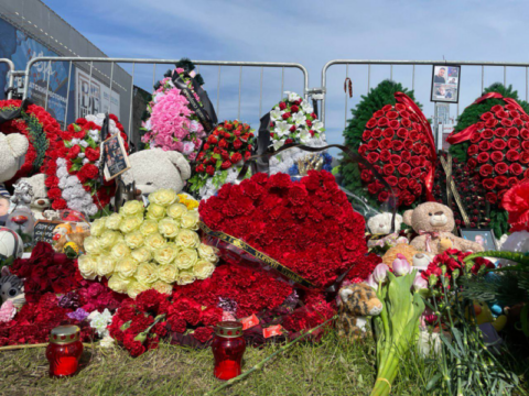 40 дней после трагедии: траурные мероприятия проходят в Красногорске Новости Красногорска 