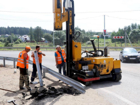 На Волоколамском шоссе установили барьерное ограждение Новости Красногорска 